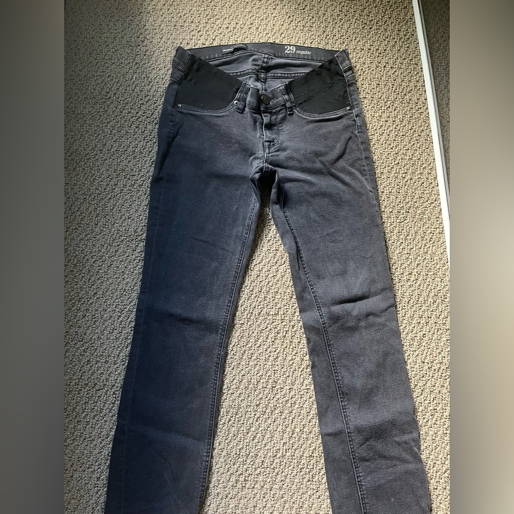 Black Maternity Jeans